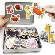 MAGNETY NA CHLADNIČKU ZVIERATÁ 40 KS V PLEZE MAGNETY NA CHLADNIČKU ZVIERATÁ 40 KS V PLEZE