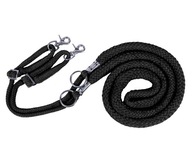 Lonžové lano QHP M, čierne