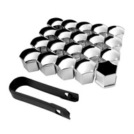 DEKORATÍVNE KRYTY ZÁSUVKOV PRE 17MM CHROMOVANÉ SKRUTKY DEKORATÍVNE KRYTY ZÁSUVKOV PRE 17MM CHROMOVANÉ SKRUTKY