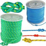 POLYPROPYLÉNOVÉ LANO, PLOSENÉ 4MM-500MB ROLKA POLYPROPYLÉNOVÉ LANO, PLOSENÉ 4MM-500MB ROLKA