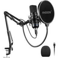 MOZOS MKIT-700PRO v2 USB kondenzátorový mikrofón kompletná SET PRE HRÁČOV MOZOS MKIT-700PRO v2 USB kondenzátorový mikrofón kompletná SET PRE HRÁČOV