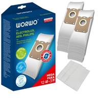 12x vrecko do vysávača ELEKTROLUX PHILIPS S-BAG 12x vrecko do vysávača ELEKTROLUX PHILIPS S-BAG