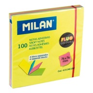 Nalepovacie papieriky Milan Fluo