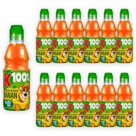 Kubuś 100% banánová mrkvová jablková šťava 300 ml 12 ks Kubuś 100% banánová mrkvová jablková šťava 300 ml 12 ks