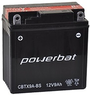 Výkonná 12V 8Ah batéria YTX9A-BS MOTOPOWER Výkonná 12V 8Ah batéria YTX9A-BS MOTOPOWER
