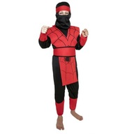 DETSKÝ KOSTÝM NINJA ČERVENÁ kombinéza DETSKÝ KOSTÝM NINJA ČERVENÁ kombinéza