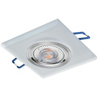 Stropné kovanie GLASS FROST sklo LED GU10 P/T