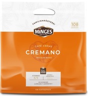 KÁVA pre Senseo Minges Cafe Crema Cremano 108 ks