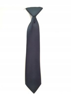 Detská kravata z ocele šedej farby s gumičkou