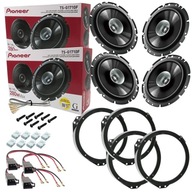 4 ks autoreproduktorov PIONEER pre Opel Vectra C Signum, PREDNÉ + ZADNÉ rozpery 4 ks autoreproduktorov PIONEER pre Opel Vectra C Signum, PREDNÉ + ZADNÉ rozpery
