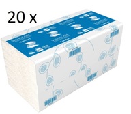 White Velvet ZZ uterák Celulózový kartón 3000 kusov White Velvet ZZ uterák Celulózový kartón 3000 kusov