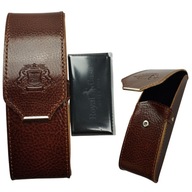Pánske puzdro na okuliare Albinex, prírodná koža, handmade + handrička Pánske puzdro na okuliare Albinex, prírodná koža, handmade + handrička