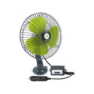 Ventilátor 20cm 12V 21W kovová otočná prísavka Ventilátor 20cm 12V 21W kovová otočná prísavka
