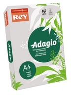 Farebný kancelársky papier do kopírok pre tlačiareň Rey Adagio A4 80g 500 listov sivý Farebný kancelársky papier do kopírok pre tlačiareň Rey Adagio A4 80g 500 listov sivý