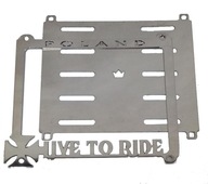 KOVOVÝ RÁM DOSKA "LIVE TO RIDE". KOVOVÝ RÁM DOSKA "LIVE TO RIDE".