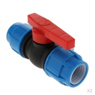 2x zavlažovanie s jednoduchým uzatváracím ventilom Quick Connect 2x zavlažovanie s jednoduchým uzatváracím ventilom Quick Connect