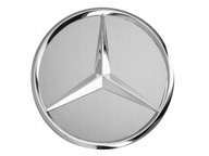 STRIEBORNÝ KLOBÁK NÁBOJE S CHROME STAR MERCEDES B66470202 STRIEBORNÝ KLOBÁK NÁBOJE S CHROME STAR MERCEDES B66470202