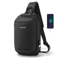 Jednoramenný mestský batoh Tigernu T-S8100 RFID USB vodeodolný kód Jednoramenný mestský batoh Tigernu T-S8100 RFID USB vodeodolný kód