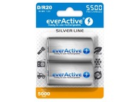 everActive R20/D Ni-MH batérie 5500 mAh 2 ks everActive R20/D Ni-MH batérie 5500 mAh 2 ks