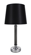 Elegantná čierna nočná lampa glamour 46cm