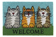 Domáca rohožka, kokosová rohož, CATS Welcome Domáca rohožka, kokosová rohož, CATS Welcome