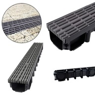 Lineárny odtok Krytko A15 pre 1,5T 1M, výška 98mm Lineárny odtok Krytko A15 pre 1,5T 1M, výška 98mm
