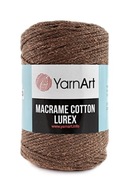 Výplet YarnArt Macrame Bavlna Lurex - 742 orech Výplet YarnArt Macrame Bavlna Lurex - 742 orech
