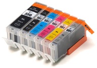 6x atrament CANON PIXMA MG7150 MG7550 MG6350 IP8750 FV 6x atrament CANON PIXMA MG7150 MG7550 MG6350 IP8750 FV