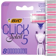 BIC CLICK 5 SET SOLEIL CLIVER NÁPLŇOVKY NÁHRADNÉ ČEPELE x8 BIC CLICK 5 SET SOLEIL CLIVER NÁPLŇOVKY NÁHRADNÉ ČEPELE x8