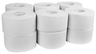 Jumbo toaletný papier biela celulóza 12 ROLLÍ x 100 M