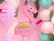 Pinata Pink Flamingo NARODENINY 25x55x8cm