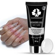 Púder Gél akrylový gél Allepaznokcie HEMA/Di-HEMA Free Clear 50g Púder Gél akrylový gél Allepaznokcie HEMA/Di-HEMA Free Clear 50g