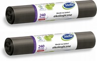 Stella 240L ekologické vrecia na odpad 5ks x 2 Stella 240L ekologické vrecia na odpad 5ks x 2