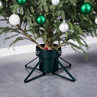 Stojan na vianočný stromček, čierny, 46x46x19 cm