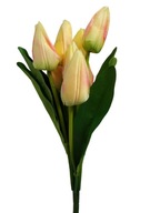 Kytica umelých tulipánov 9 ks Žltá JUCCA