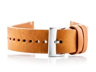 Kožený remienok na hodinky W118 - ťava - 22mm Kožený remienok na hodinky W118 - ťava - 22mm