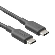 Lillhult kábel USB C na USB C 1,5 m sivý IKEA
