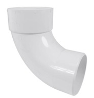 2 ″ (60 mm) PVC koleno 90 stupňová jacuzzi / vírivka / vaňa