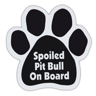 Magnety na psie labky - Zlomený pitbull na Magnety na psie labky - Zlomený pitbull na