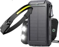 Solárna power banka HAMMER 20000mAh výkonná + baterka Solárna power banka HAMMER 20000mAh výkonná + baterka