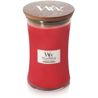 Crimson Berries - WoodWick - veľká vonná sviečka s dreveným knôtom Crimson Berries - WoodWick - veľká vonná sviečka s dreveným knôtom