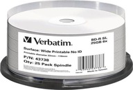 Blu-ray Verbatim BD-R DL 25 GB 25 ks.