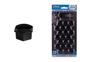 19 mm čierne objímky na skrutky 19 mm čierne objímky na skrutky