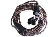 KZ z čistej medi OCC BA10 AS06 ES4 ZST B-pin kábel KZ z čistej medi OCC BA10 AS06 ES4 ZST B-pin kábel