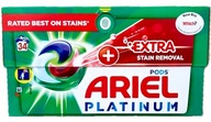 Ariel Platinum PODS + Extra odstraňovanie škvŕn PRACIE KAPSULY 34 ks Ariel Platinum PODS + Extra odstraňovanie škvŕn PRACIE KAPSULY 34 ks