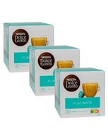 NESCAFE DOLCE GUSTO FLAT WHITE káva 3 x 16 ks NESCAFE DOLCE GUSTO FLAT WHITE káva 3 x 16 ks