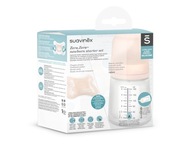 SUAVINEX SET NULOVÁ FĽAŠA 180 ML S cumlíkom ZERO UKLIDŇUJÚCI -2-2M SUAVINEX SET NULOVÁ FĽAŠA 180 ML S cumlíkom ZERO UKLIDŇUJÚCI -2-2M