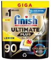 FINISH Ultimate Plus Kapsule do umývačky riadu 90 Citrón FINISH Ultimate Plus Kapsule do umývačky riadu 90 Citrón