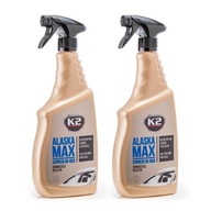 K2 Alaska MAX rozmrazovač okien auta 700ml x 2 K2 Alaska MAX rozmrazovač okien auta 700ml x 2
