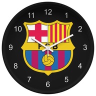 Tiché nástenné hodiny s loptou FC Barcelona darček 25 Tiché nástenné hodiny s loptou FC Barcelona darček 25